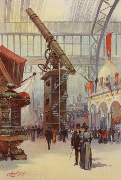 The Yerkes Telescope by American School